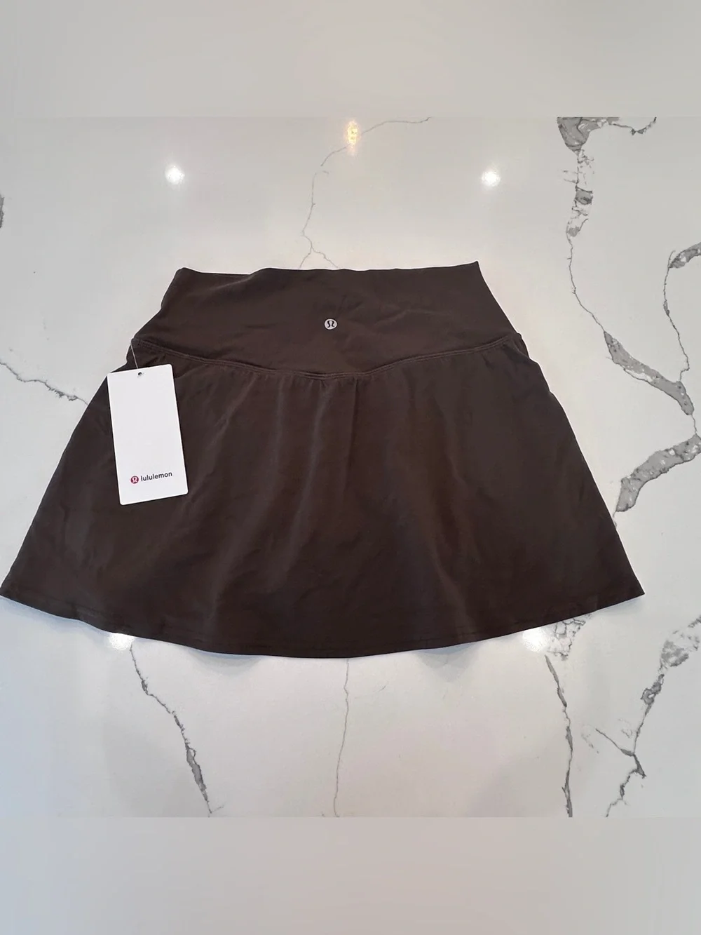 Lululemon Align High Rise Skirt Sz 10 Walnut Crunch NWT